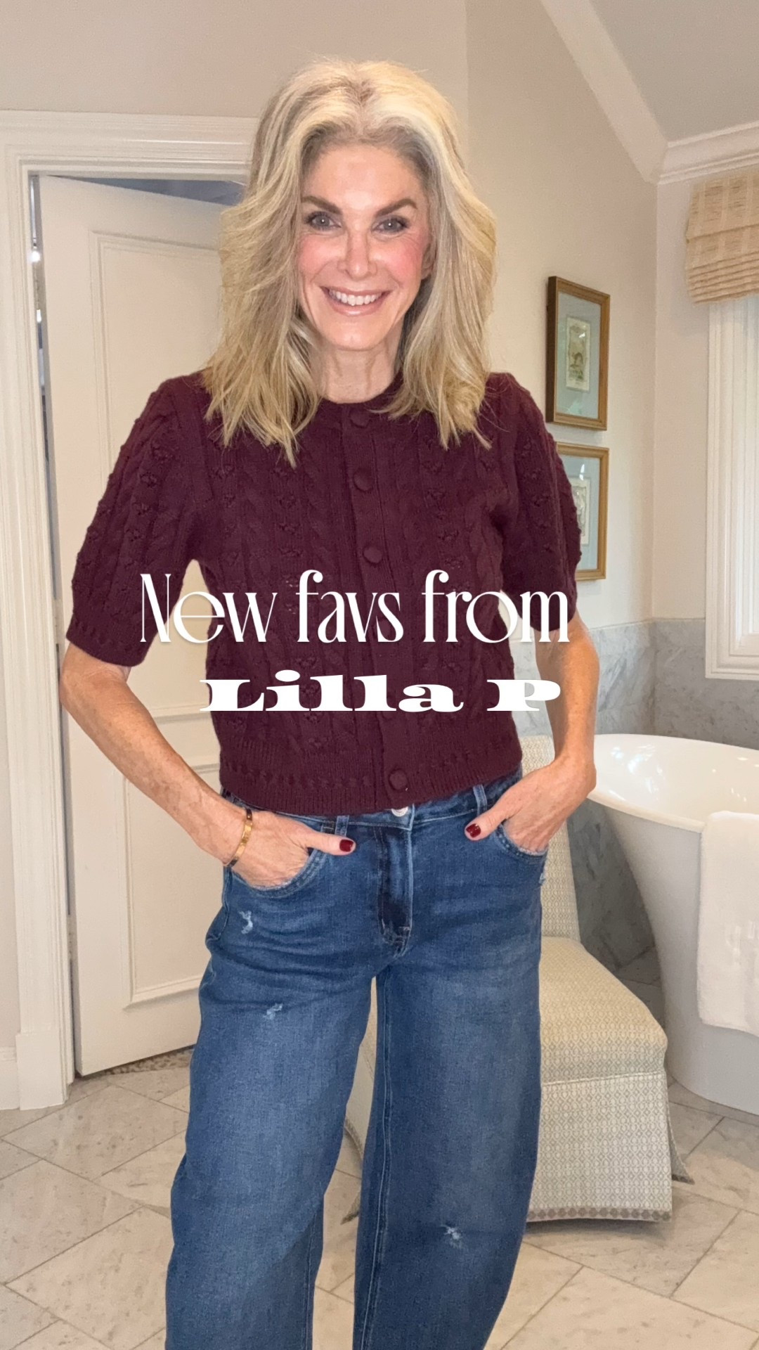 FALL from Lilla P
Wearing size  Small in all pieces. My jeans fit TTS


#LTKOver40 #LTKStyleTip #LTKSeasonal