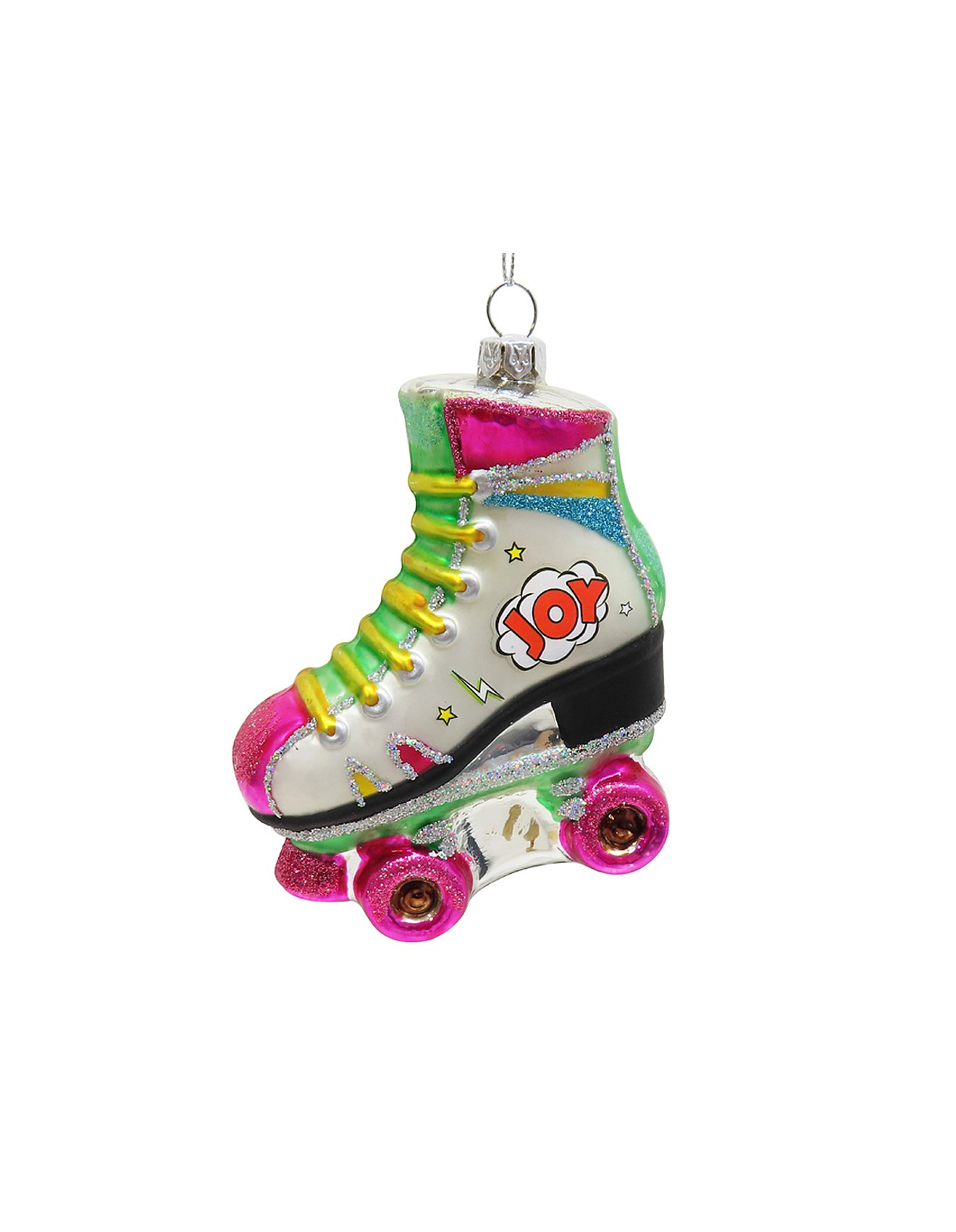 10CM RETRO SKATER GLASS ORNAMENT | David Jones (Australia & New Zealand)
