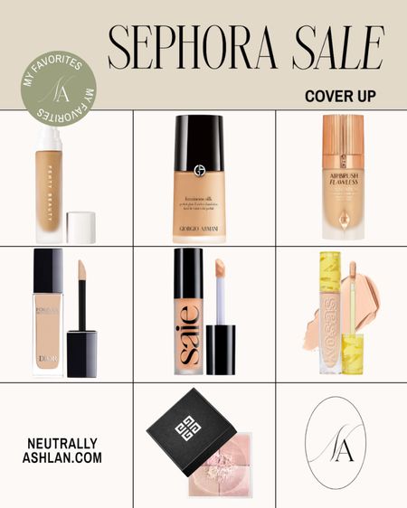 Sephora Sale: my cover up picks 🤭 

#foundation #concealer #sephorasale #sephorafinds 

#LTKbeauty