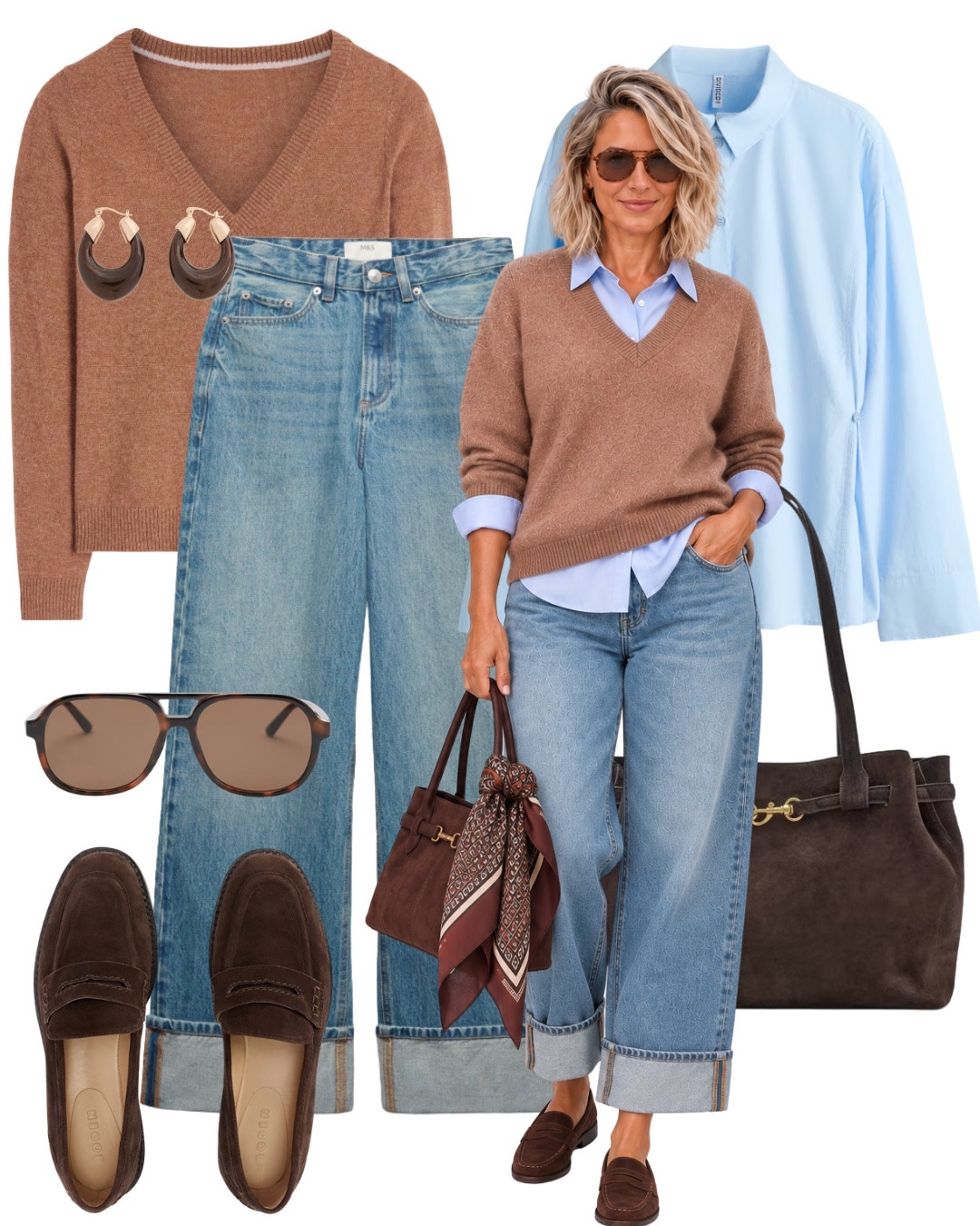 Verity is back! Our uk size 14, 5ft6 gorgeous client (whose face we’ve changed using Ai) showing how she looks in some lovely high street transitional pieces.

#LTKautumn #LTKmidsize #LTKstyletip