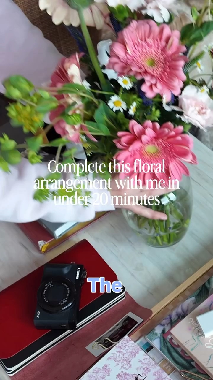 Let’s make your apartment the dreamy space you’ve wanted by summer. 

Y’all are always asking how I make my apartment feel as cozy as a house and a non-negotiable for me is having fresh floral arrangements…just not with the price tag.

I grabbed these from Trader Joe’s and put this DIY floral arrangement together for under $27.

Flowers used: 
Chamomile · Gerbera · Veronica · Carnations · Green accent stems

Carnation tip to make them look fuller (gently push down on the base of the flower and roll it back and forth)

For the full tutorial comment FLORAL and I’ll send you the link to the YouTube video.

Floral arrangement diy, Trader Joe’s flowers, trader joes floral arrangements, diy bouquet