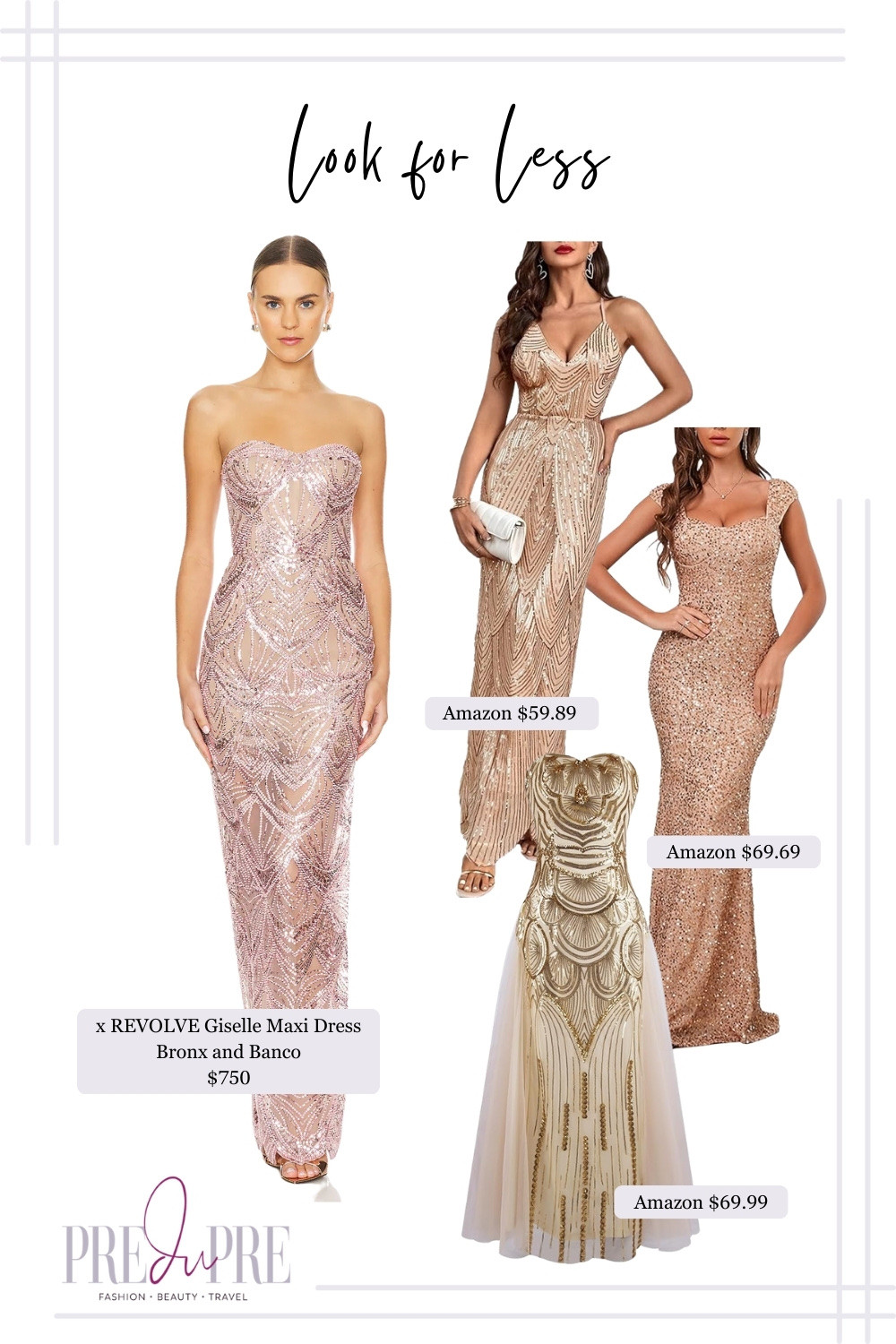 Look for Less! Check out this dupe steal that will make you look amazing for that upcoming event.

Maxi dress, dress, glitter dress, fashion dupe, fashion steal, Amazon find, Amazon dress

#LTKHoliday #LTKFindsUnder100 #LTKParties
