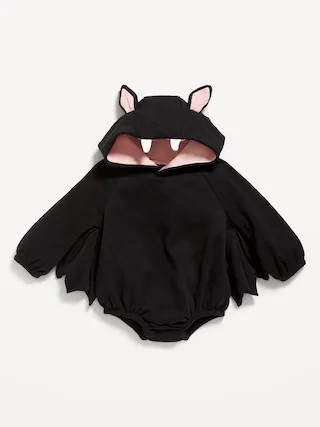 Matching Unisex Bat Costume Hooded One-Piece Romper for Baby | Old Navy (US)