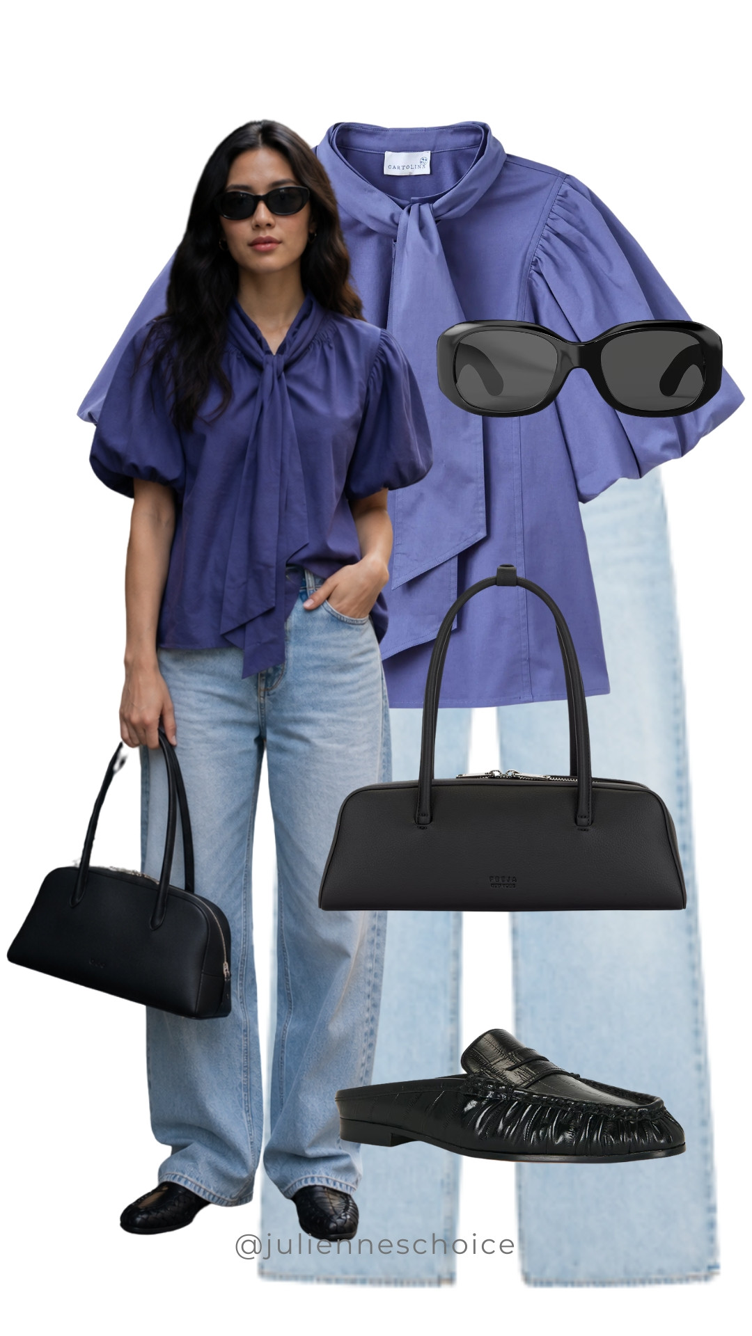 One pair of jeans, five completely different looks. 🤍

These are the outfit formulas I keep coming back to because they're effortless, timeless, and easy to recreate.✨julienneschoice

#StyleJeans #JeansOutfits #SummerStyle #OutfitIdeas #MinimalStyle #CapsuleWardrobe #EverydayStyle #FashionInspo 
 

 #LTKootd #LTKSeasonal