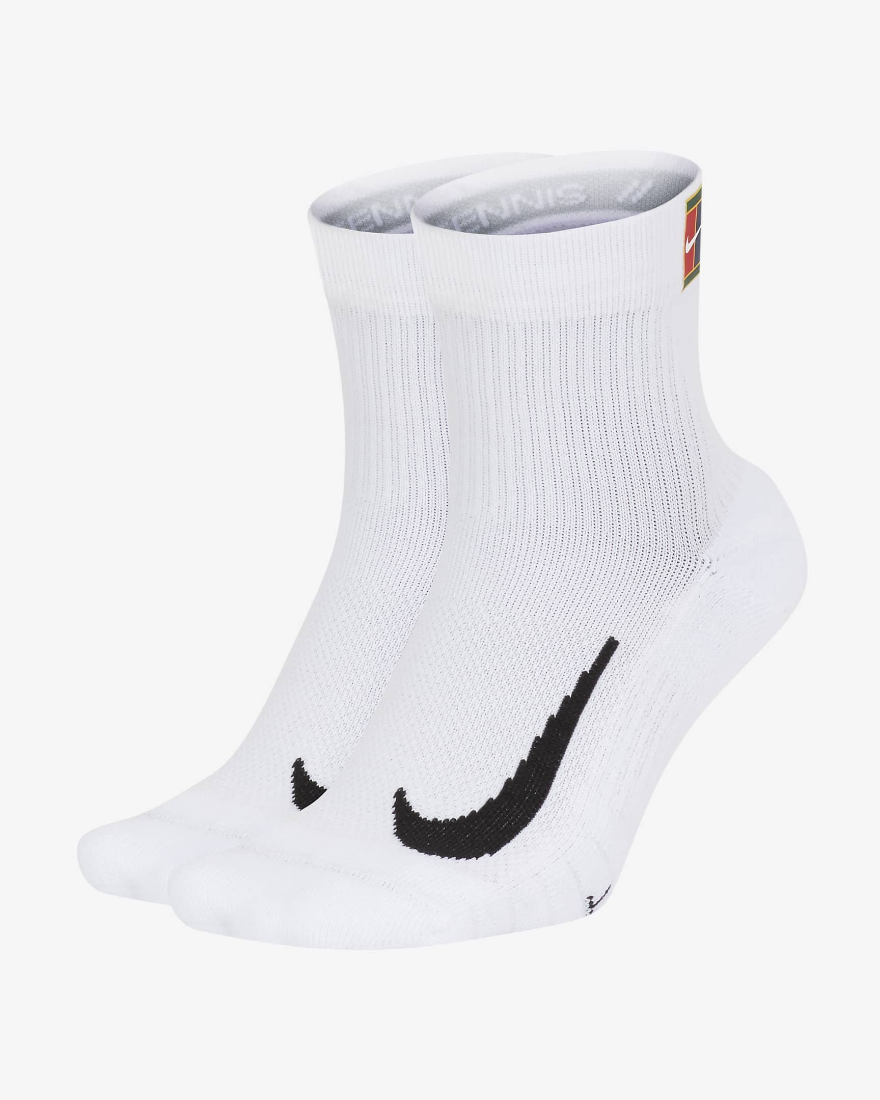 NikeCourt Multiplier Max Tennis Ankle Socks (2 Pairs). Nike UK | Nike (UK)