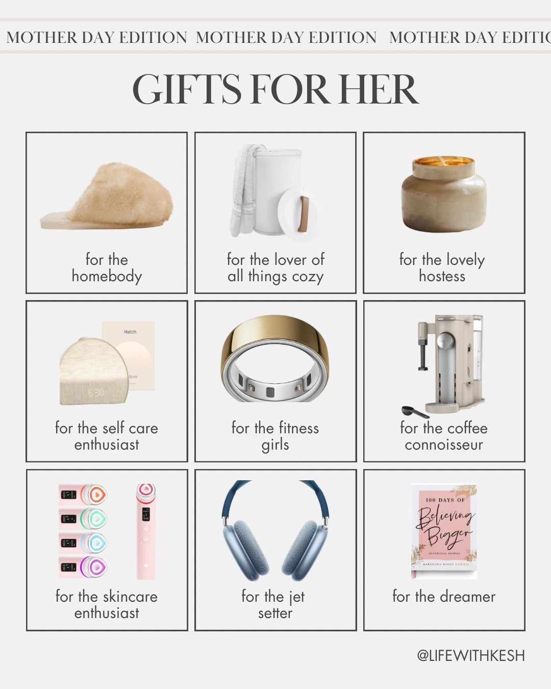 Top rated Mother’s Day gift ideas

#LTKMothersDay #LTKselfcare #LTKmomlife