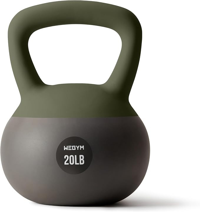 Soft Kettlebells with Cushioned Impact-Resistant Base and Anti-Slip, Wide-Grip Handle for Home Wo... | Amazon (US)