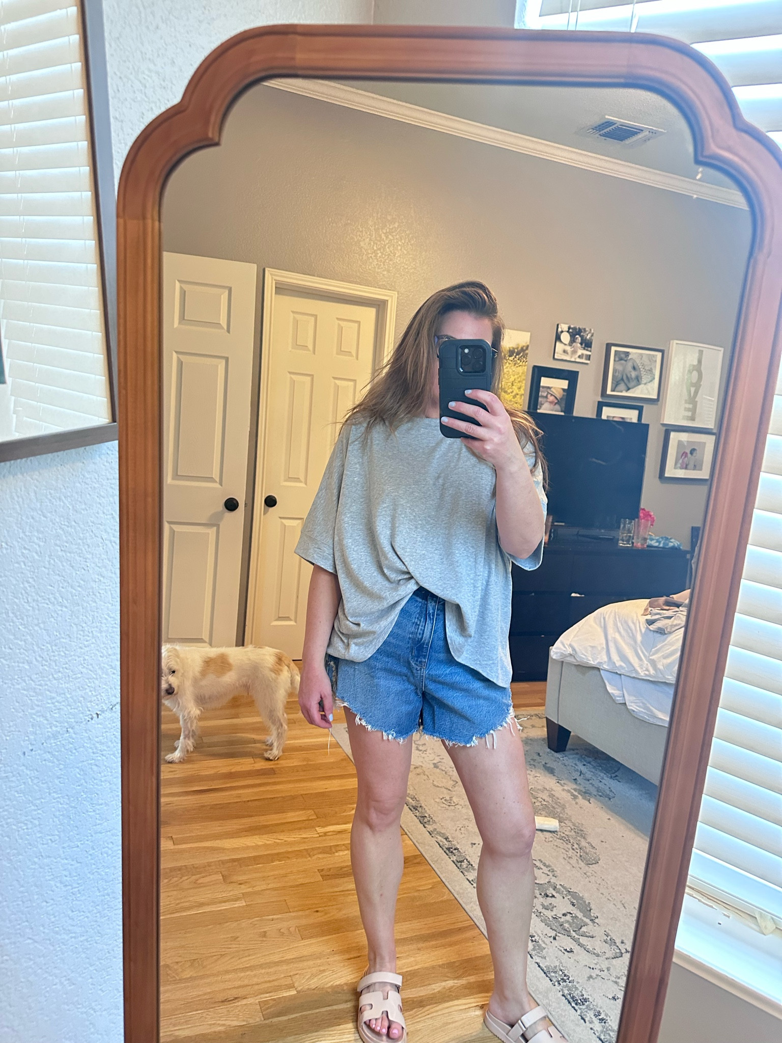 Oversized tee, oversized T-shirt, T-shirts, mom looks, mom over forty, summer clothes, amazon hauls 
