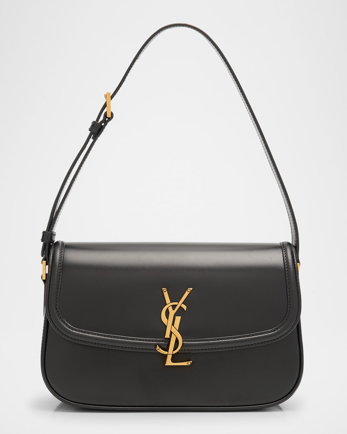 Solferino Medium YSL Shoulder Bag in Smooth Leather | Neiman Marcus