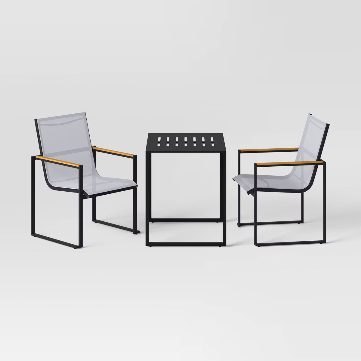 Henning 3pc Patio Bistro Set - Off-White - Threshold™ | Target