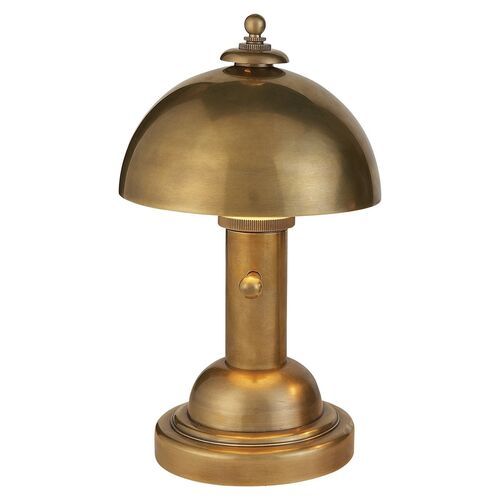 Totie Task Lamp in Hand-Rubbed Antique Brass | One Kings Lane