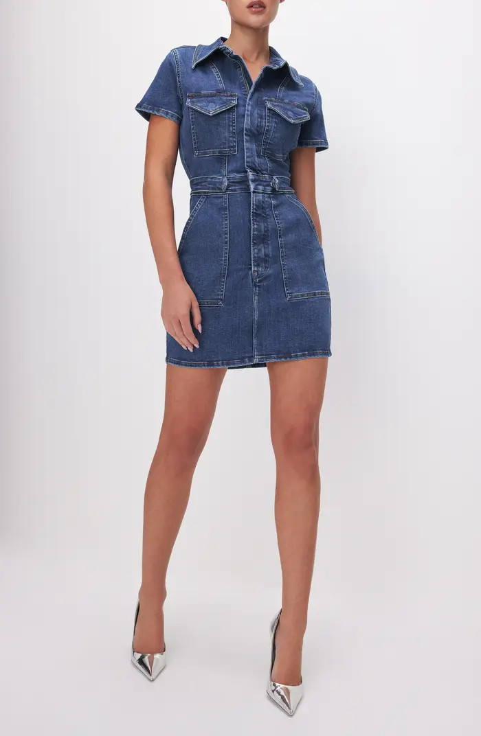 Fit For Success Denim Minidress | Nordstrom