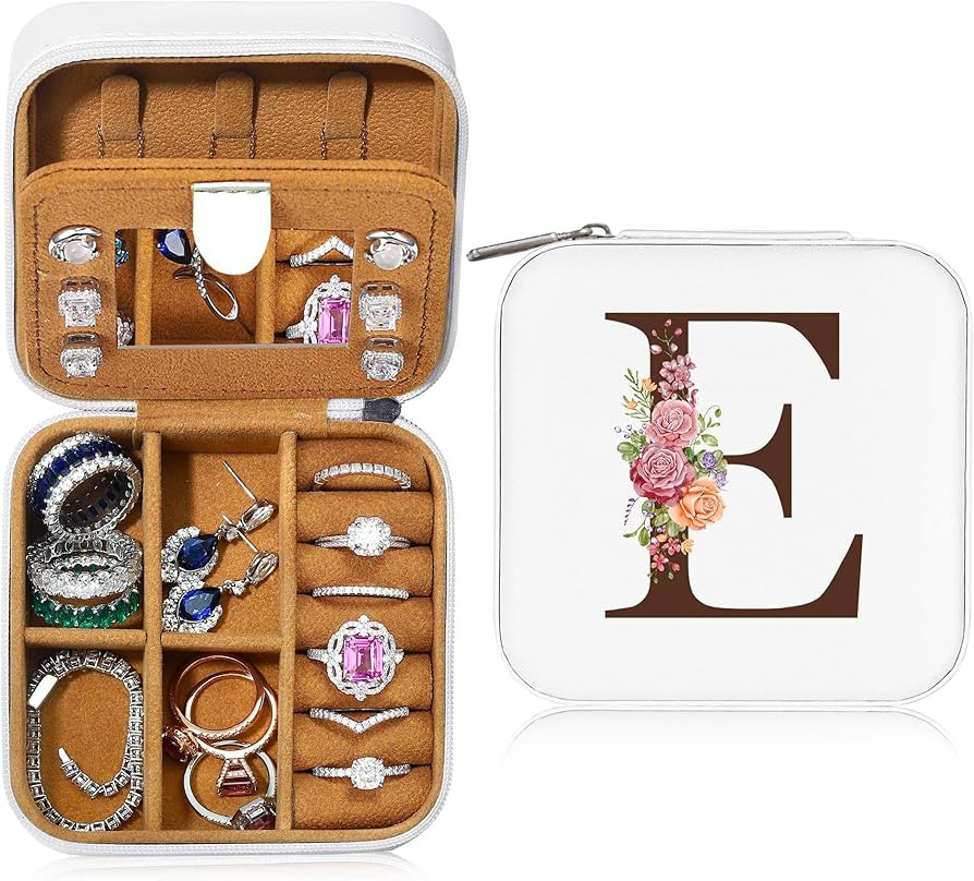 Parima Bride To Be Bridal Shower Gifts - Personalized Bride Gifts Mini Jewelry Box Jewelry Case O... | Amazon (US)