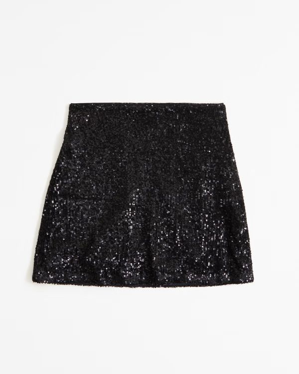 Women's The A&F Scarlett Sequin Mini Skort | Women's Party Collection | Abercrombie.com | Abercrombie & Fitch (US)