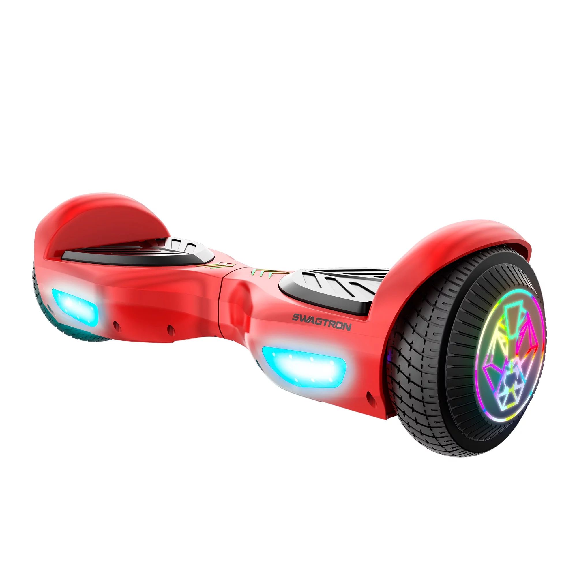 Swagtron Swag BOARD EVO V2 Hoverboard with Light-Up Wheels and Balance Assist, Exclusive UL-Compl... | Walmart (US)