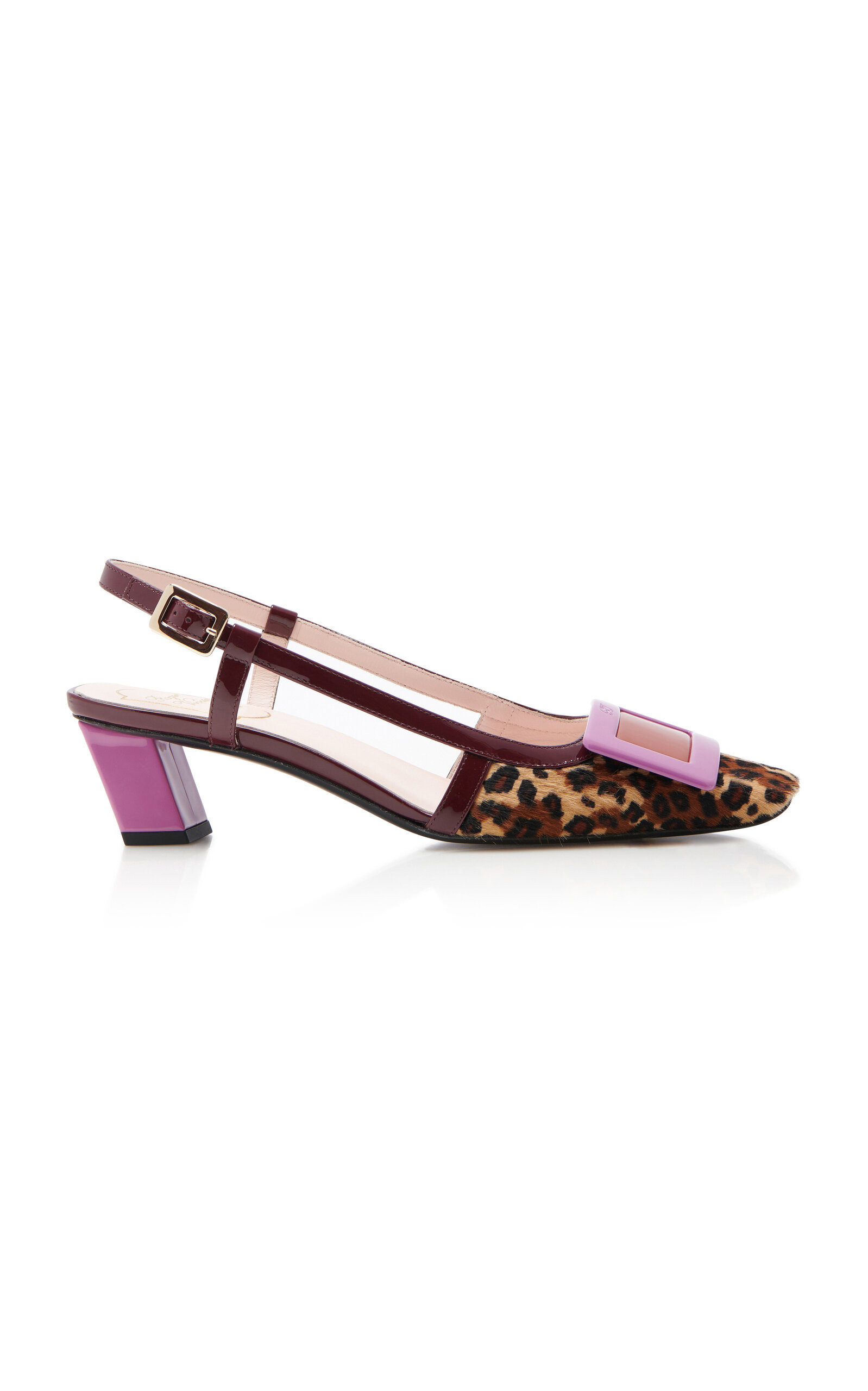 Roger Vivier Belle Vivier Ponyhair Slingback Pumps - Moda Operandi | Moda Operandi (Global)