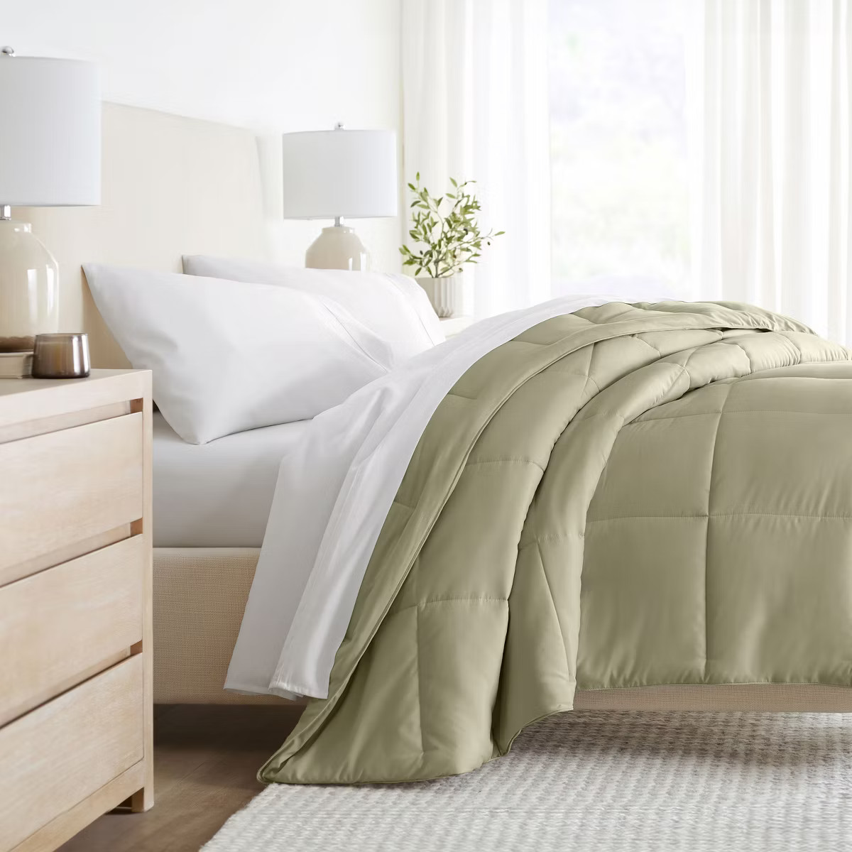 All Season Comforter Down Alternative Filling - Becky Cameron, Ivory, King/California King | Target