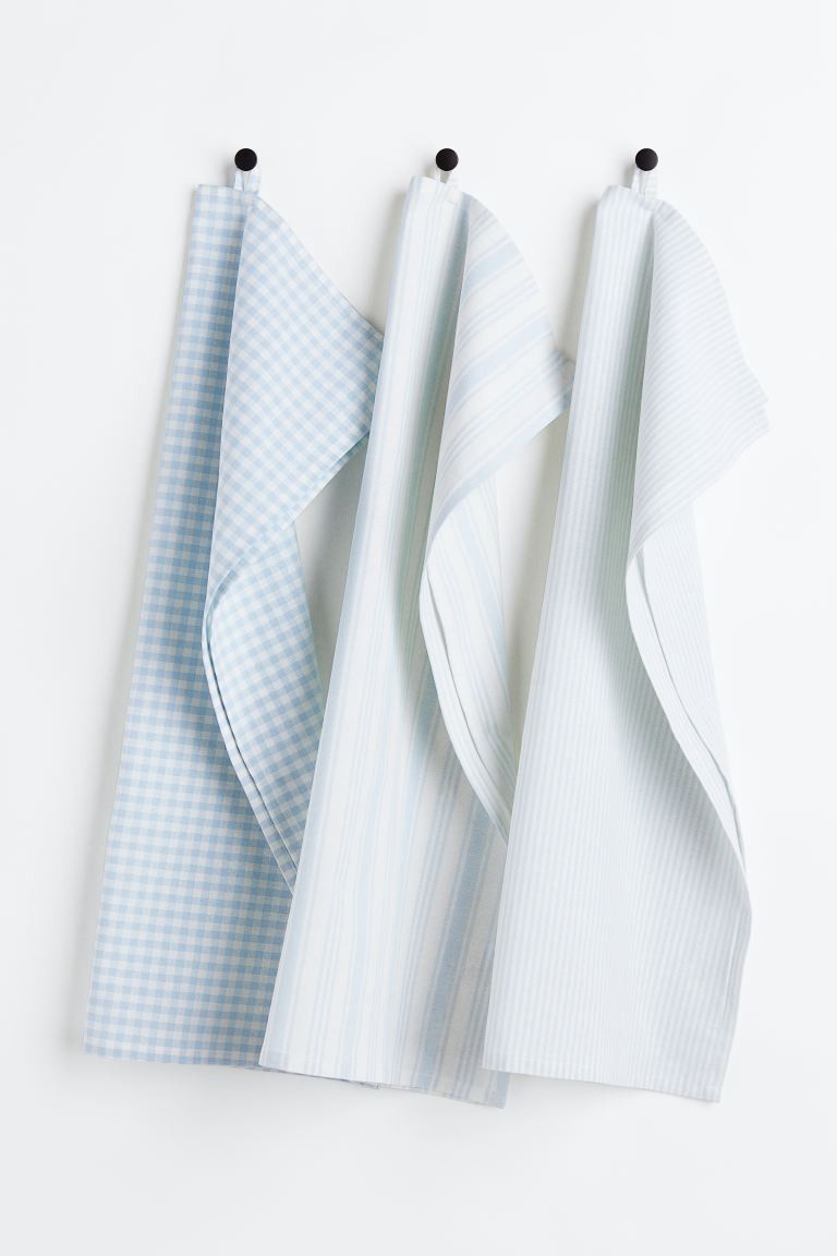 3-pack Cotton Tea Towels | H&M (US)