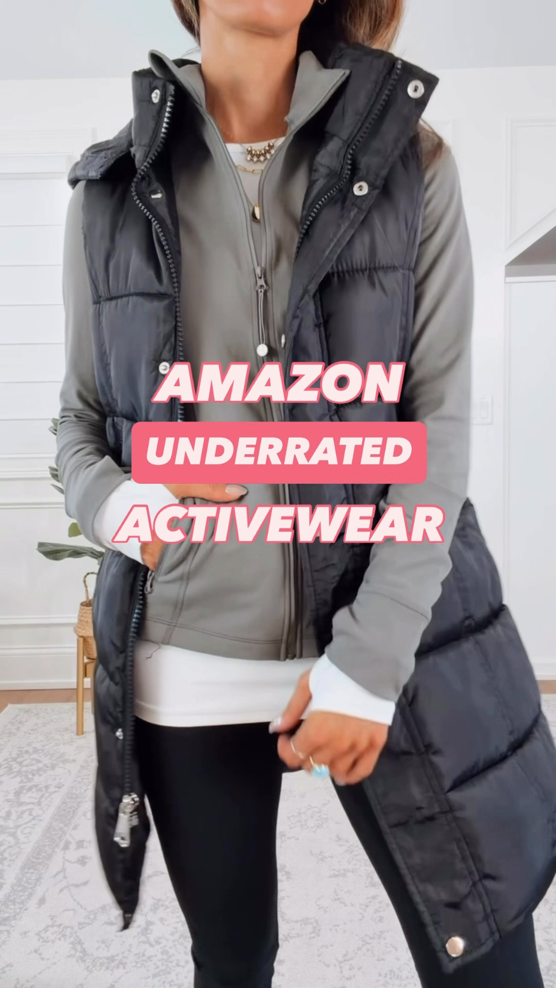 Wearing my true to size xsmall-small in everything 

Activewear | leggings | jacket 

#LTKActive #LTKootd #LTKfitnessgoals