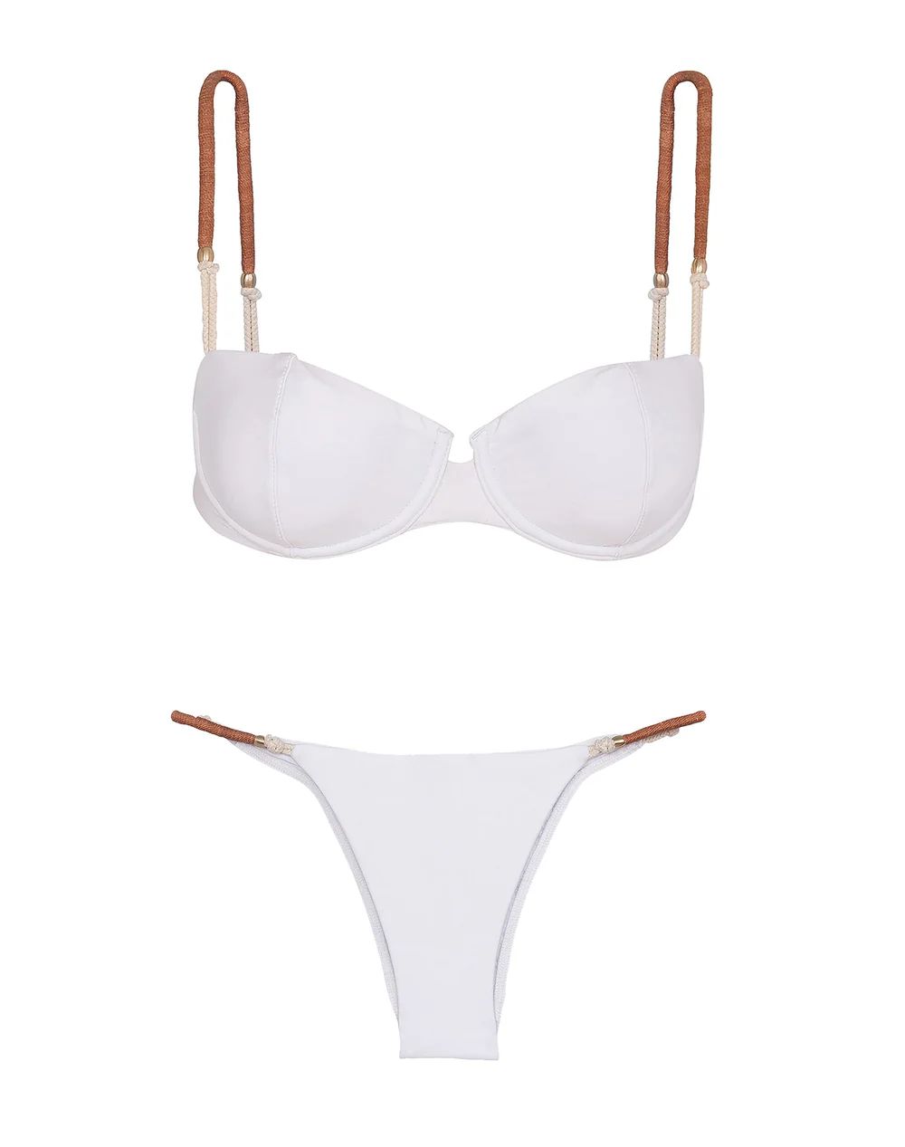 Elis Nissi Top - White | ViX Swimwear