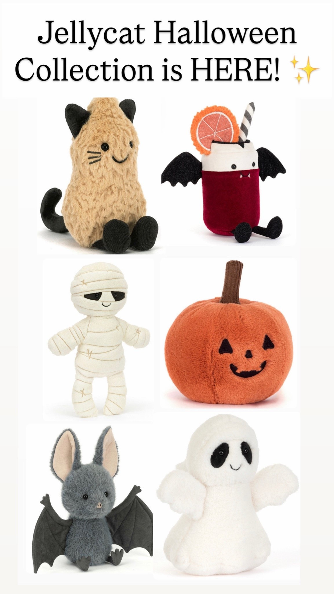 Jellycat Halloween Collection

#LTKKids