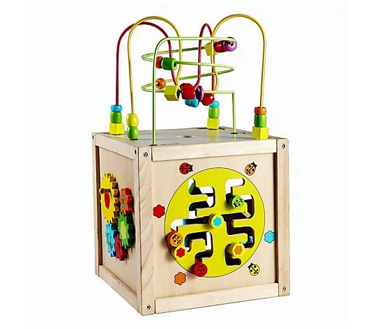 Classic World Toys Multi-Activity Cube - QVC.com | QVC