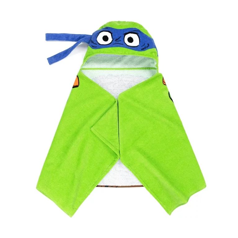 Teenage Mutant Ninja Turtles Kids Cotton Hooded Towel | Walmart (US)