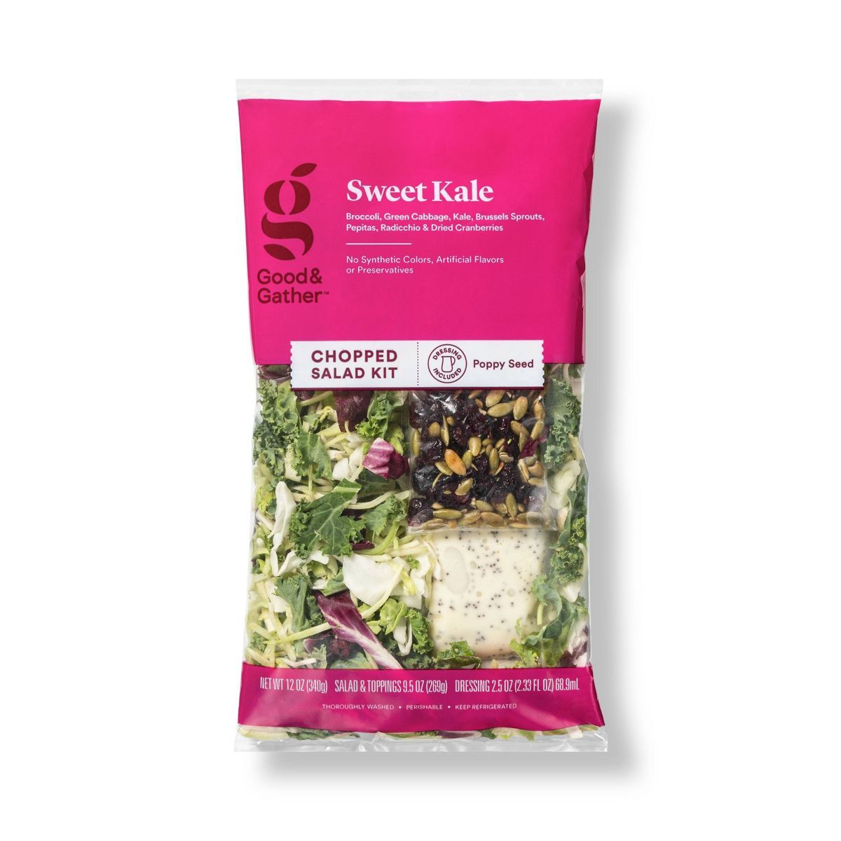 Sweet Kale Chopped Salad Kit - 12oz - Good & Gather™ | Target