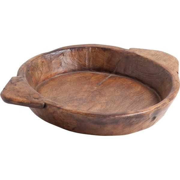 Mercana Phialam Brown Wood Bowl - 14 x 25 x 5 | Bed Bath & Beyond