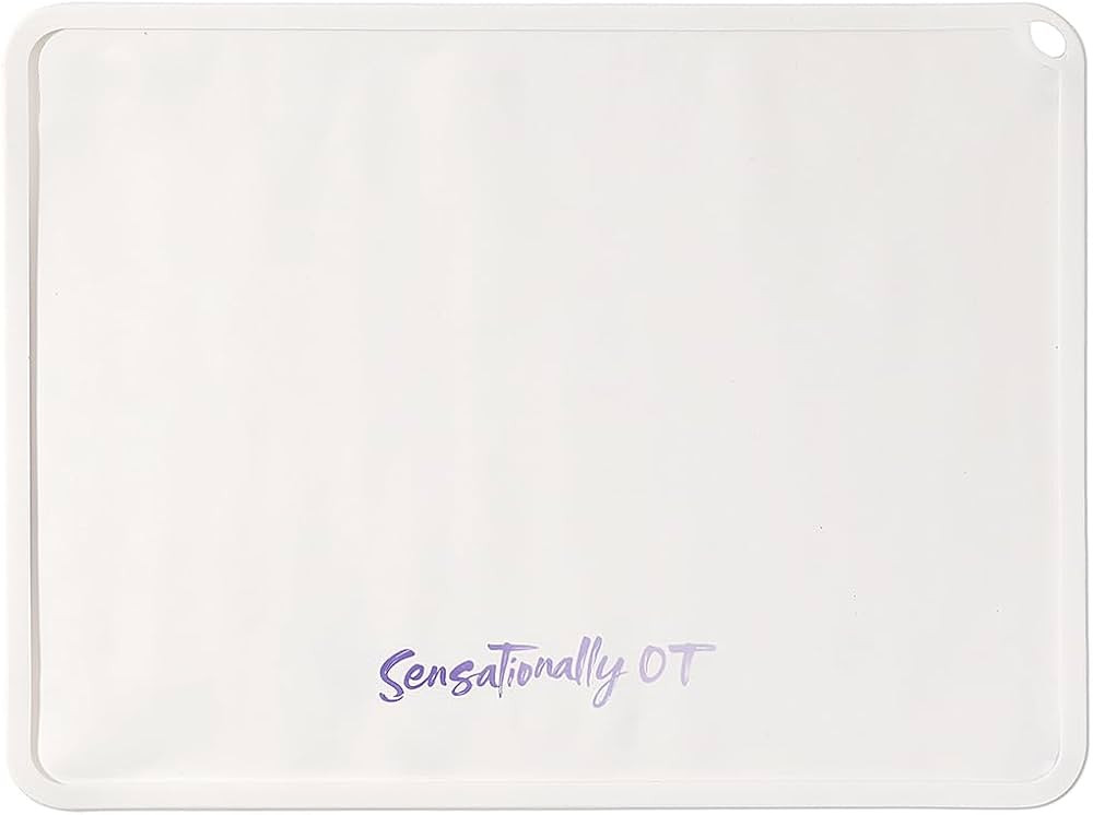 Silicone Placemats Toddlers & Kids, This Mat Can Be Use for Sensory Play, playdough, Arts & Craft... | Amazon (US)