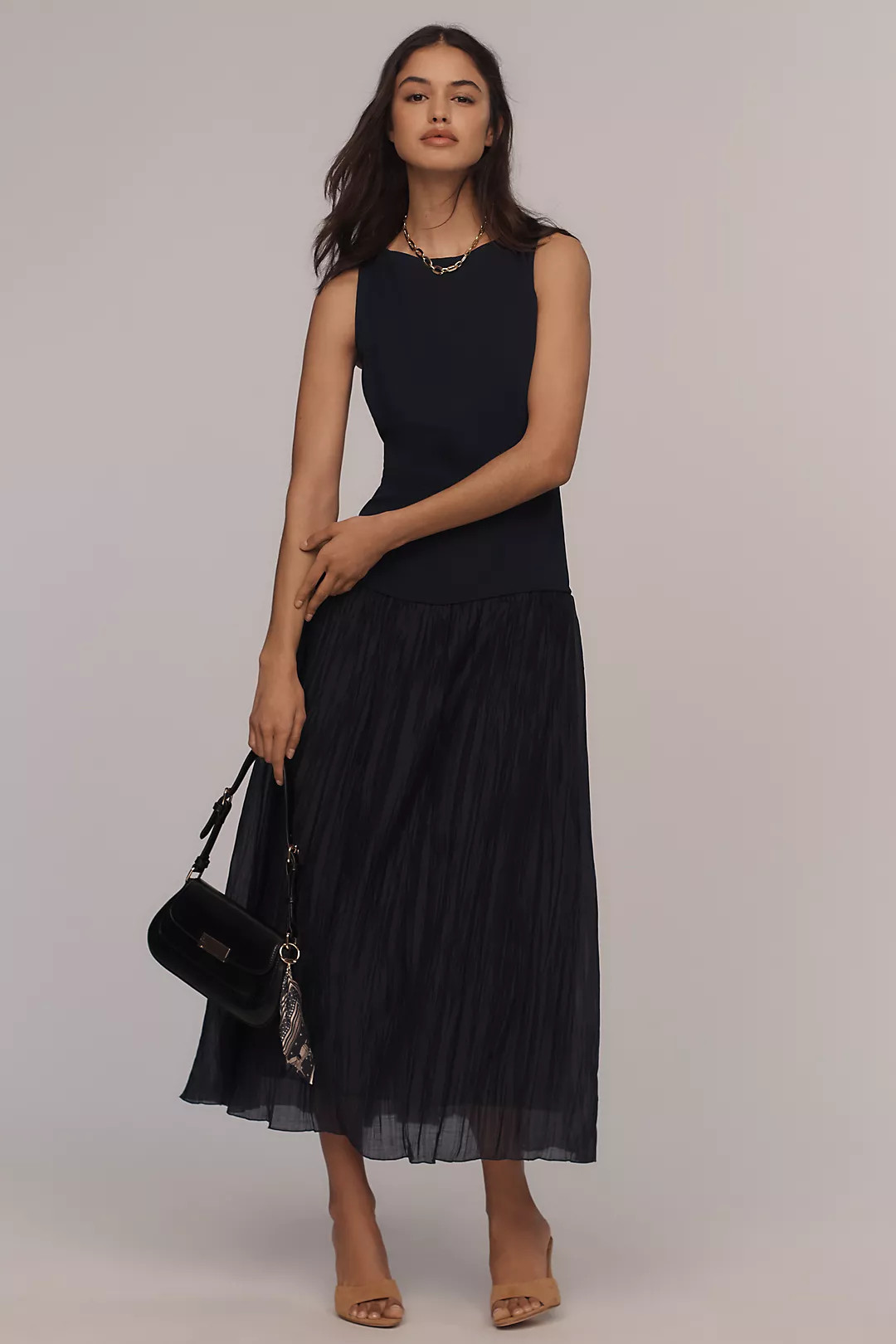 Reformation Cyra Sleeveless Twofer Maxi Dress | Anthropologie (US)