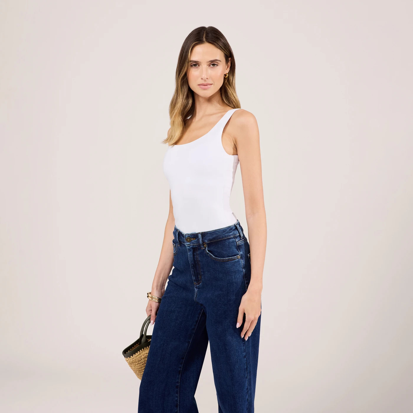 Lightweight Everyday Tank Top - White | LOVALL