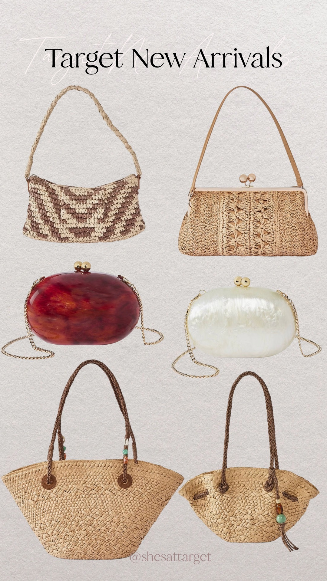 20% off jewelry, accessories and bags at Target! Linking some of my favorite new seasonal bags!

#LTKTravel #LTKootd #LTKSaleAlert
