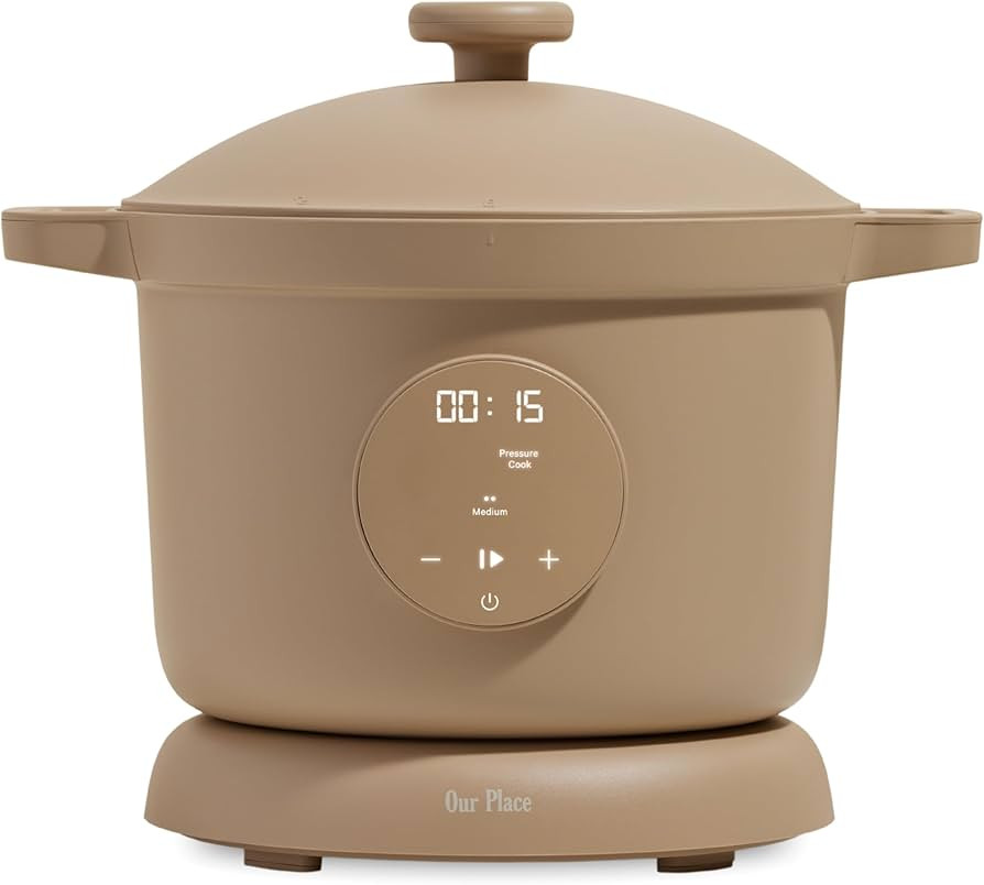 Our Place Dream Cooker | 6 Qt Ceramic Nonstick Multicooker & Pressure Cooker with Touchscreen Con... | Amazon (US)