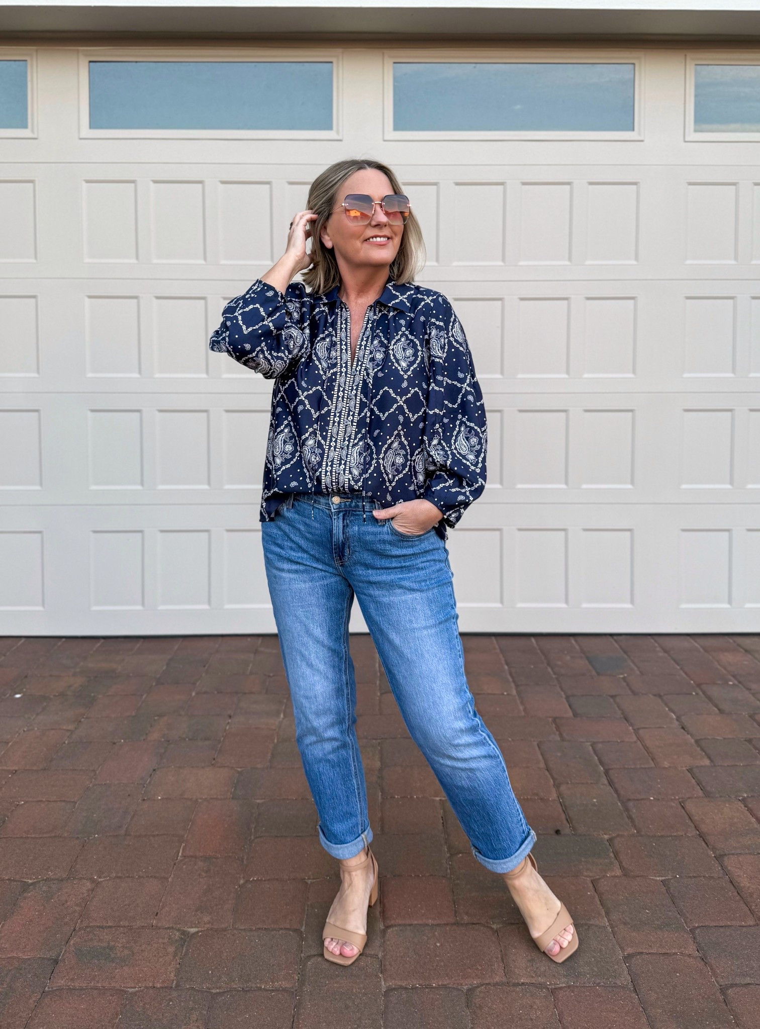 Love this blouse, the sleeves are so much fun! And my favorite pair of jeans once more.


#LTKStyleTip #LTKFindsUnder50 #LTKOver40