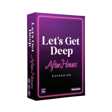Let's Get Deep: after Hours Expansion pack, Includes 100 cards to add to The Core Game by What Do You Meme? | Walmart (US)