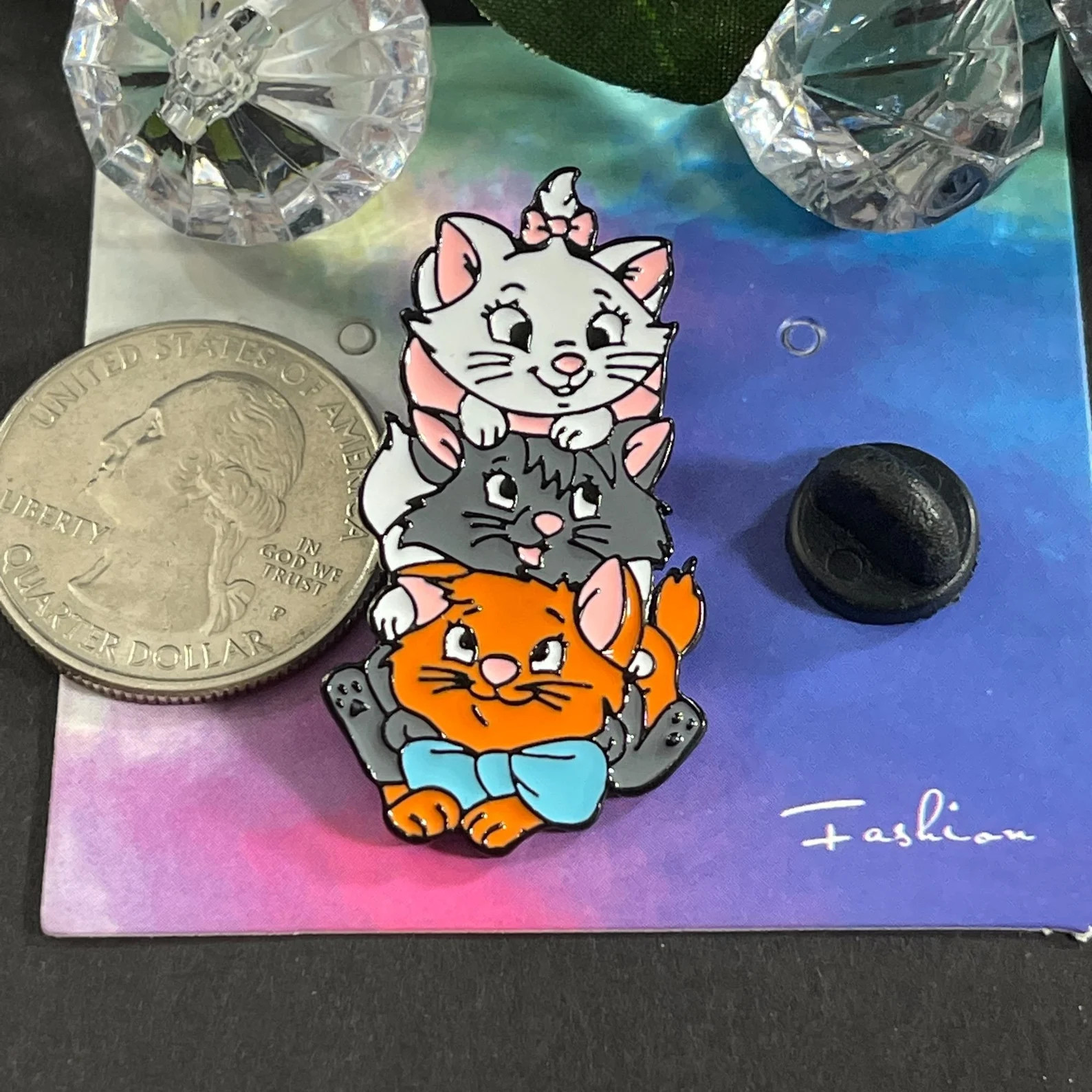 Marie Kitten Lapel Pin Toulouse Berlioz Cat Aristocrat Badge Brooch Jewelry Pin Gift Accessories ... | Etsy (US)