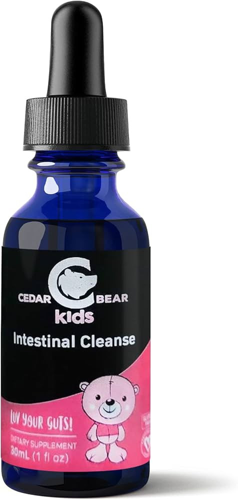 Cedar Bear - Intestinal Cleanse for Kids, Liquid Herbal Supplement for Detox and Digestive Cleans... | Amazon (US)
