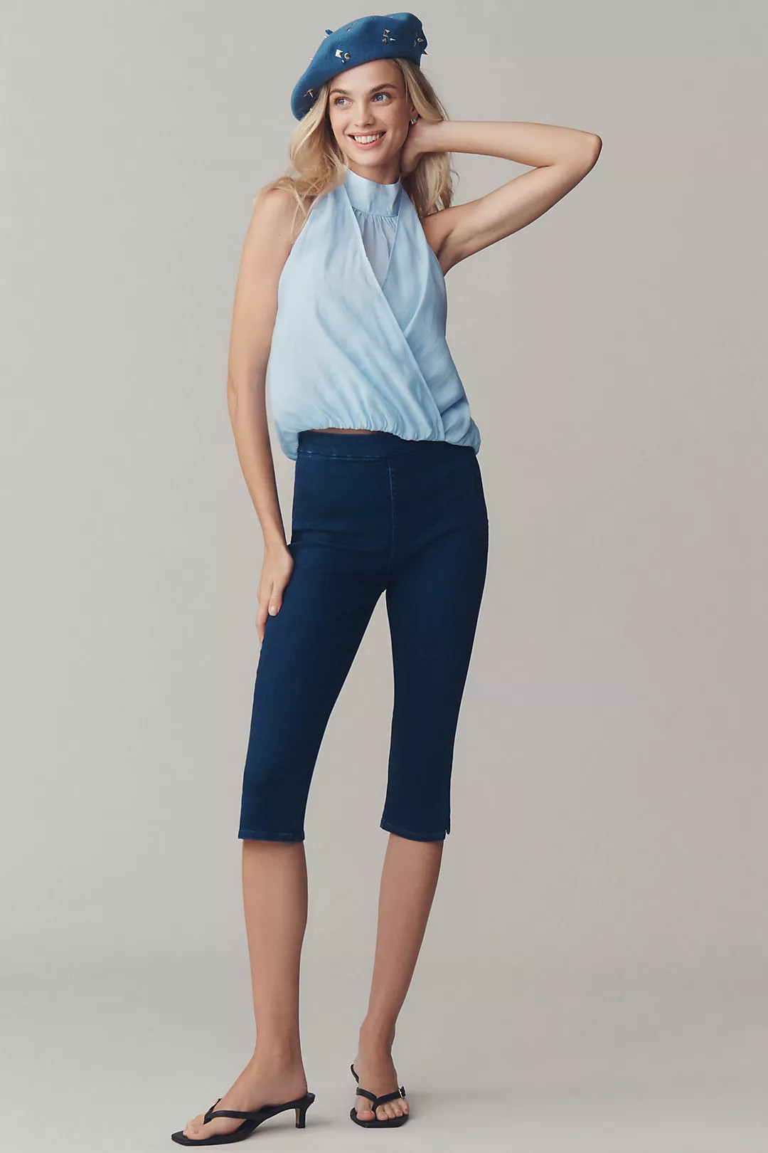 Layered Halter Sleeveless Blouse Secondhand | Anthropologie (US)