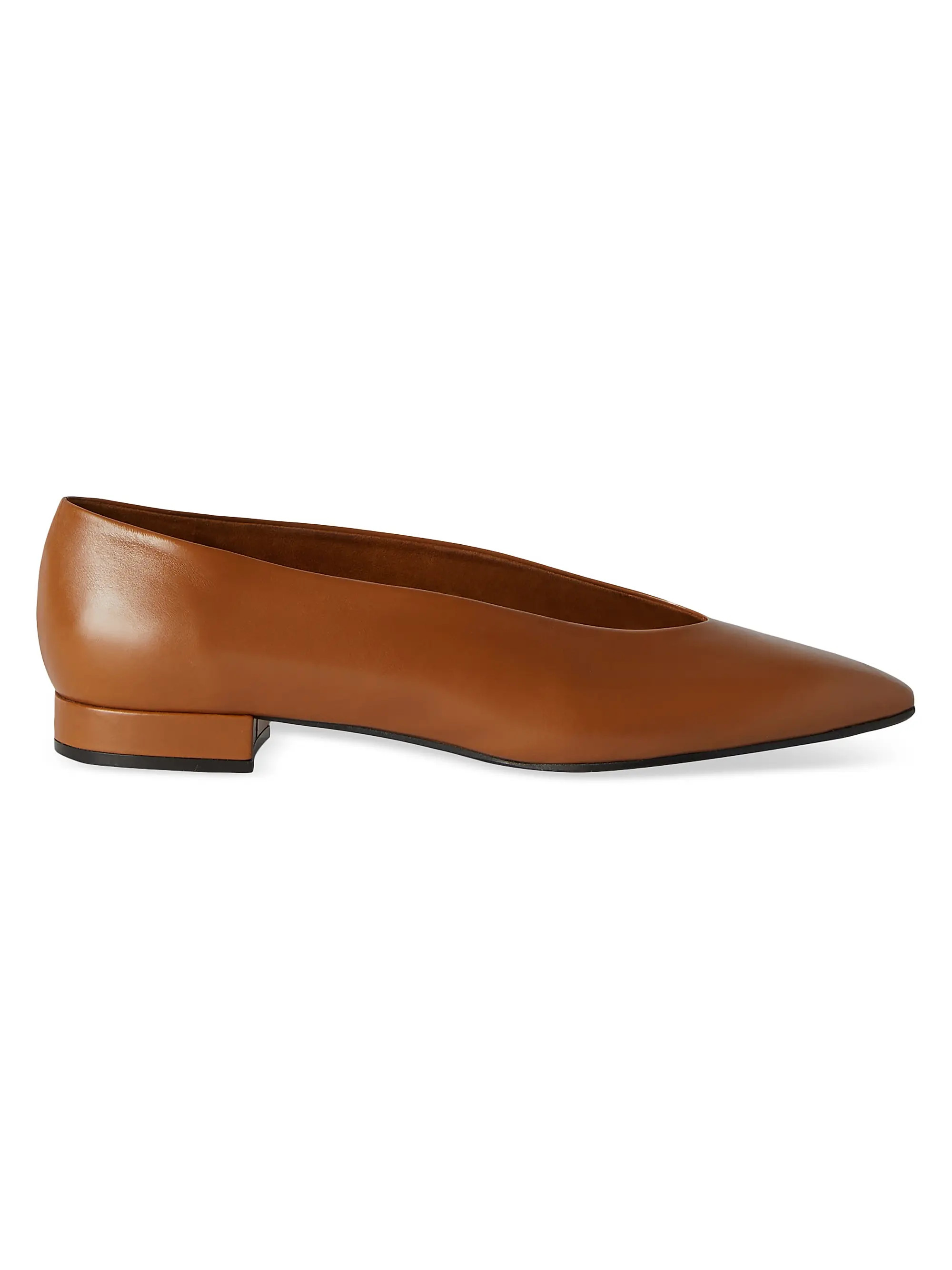 Loro PianaRebecca Leather Ballet Flats | Saks Fifth Avenue