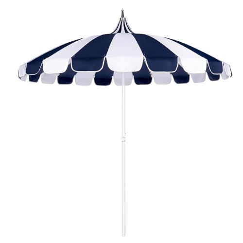 Funsite 8Ft Patio Pagoda Umbrella, UV Protect Pool Umbrellas with Heavy Duty Pole, Outdoor Market... | Amazon (US)