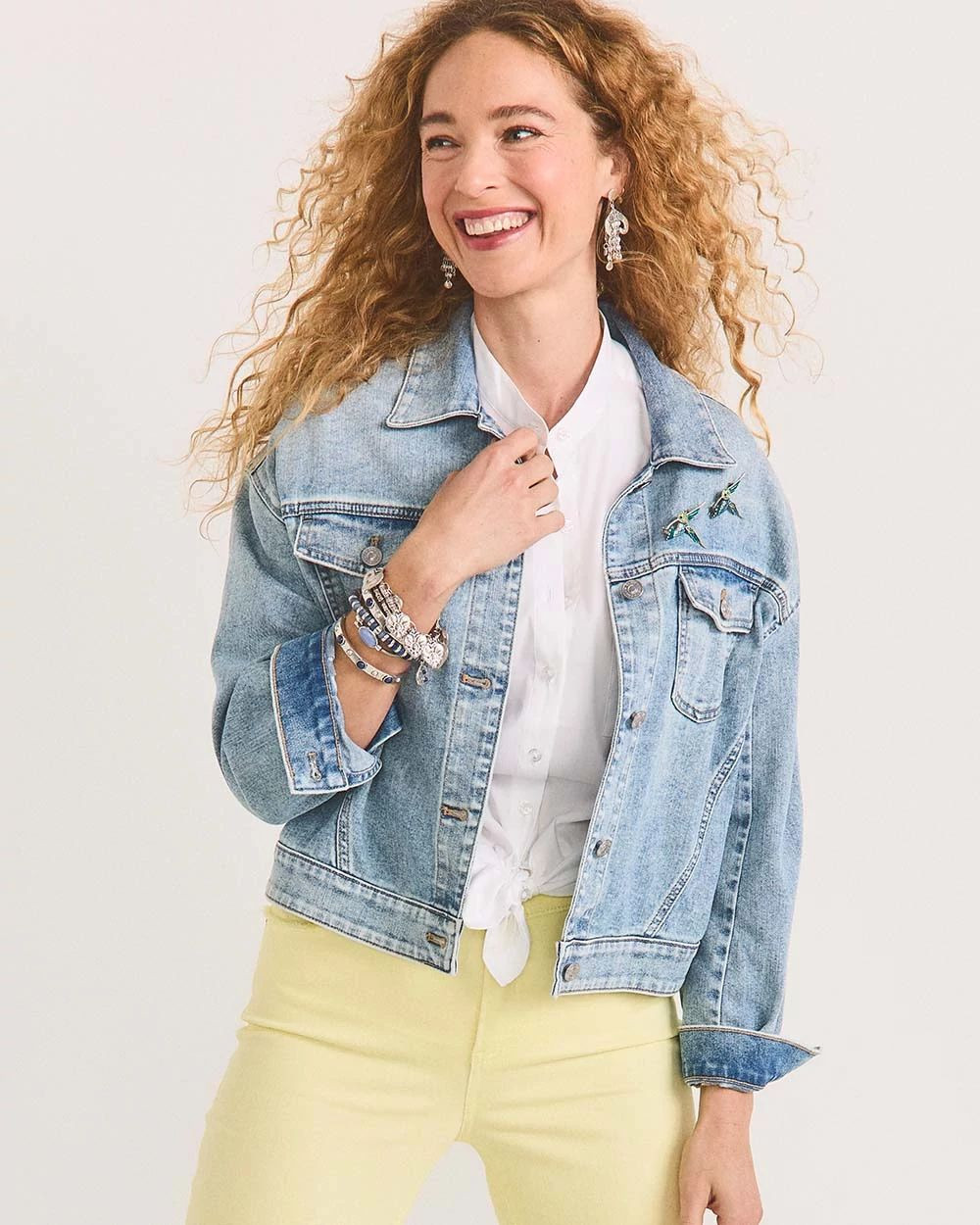 Relaxed-Fit Denim Jacket | Chico's