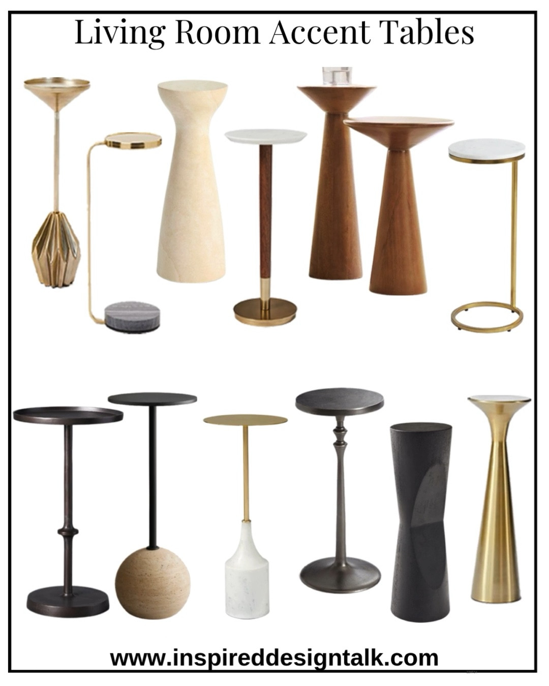 These living room small drink table ideas are perfect to update next to your sofa, accent chair, couch, or bench. 
Gold drink table, marble table, living room decor, metal table, wood table, brass accent table, black small side table. 

Blog post: homegoods home finds 10/2/25

 

#LTKHome #LTKStyleTip #LTKOver40