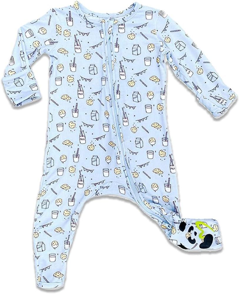 Bellabu Bear Convertible Footies for Baby Boys & Girls, Matching Family Pajamas, Rayon from Bambo... | Amazon (US)