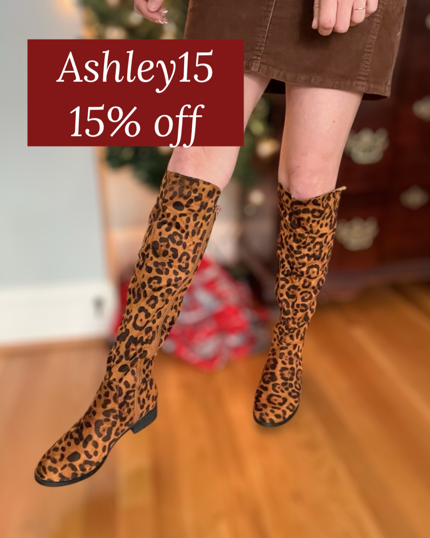 Ashley15 for 15% off Allegra K 🤎✨

Chic Allegra K Fall Look 🍂✨

This Allegra K Peter Pan–collar overcoat is such a classic fall staple—lightweight, structured, and polished with that sweet feminine collar detail. I styled it two ways: first as a dress with the bow blouse peeking out, and then layered over a cozy black knit and corduroy mini. Paired with the Allegra K leopard knee-high boots (SO comfy with the chunky heel!) this whole look gives elevated preppy-cozy vibes that work beautifully for fall dinners, holiday events, or even everyday school drop-off chic. Add your gold earrings, velvet headband, and you are perfectly put-together with minimal effort. 🤎✨

🍂🧥 knee-high boots • leopard boots • fall outfit • holiday outfit ideas • preppy style • fall fashion finds • mini skirt outfit • bow sweater • neutral layers • lightweight overcoat • affordable fall fashion • winter style inspo • timeless neutral coat • cozy chic outfit • brown & black outfit combo • classic feminine style • polished fall outfit • knee-high boot outfit • Allegra K favorites

#LTKShoeCrush #LTKCyberWeek #LTKSaleAlert

#LTKCyberWeek #LTKShoeCrush #LTKSaleAlert

#LTKFindsUnder50 #LTKSaleAlert