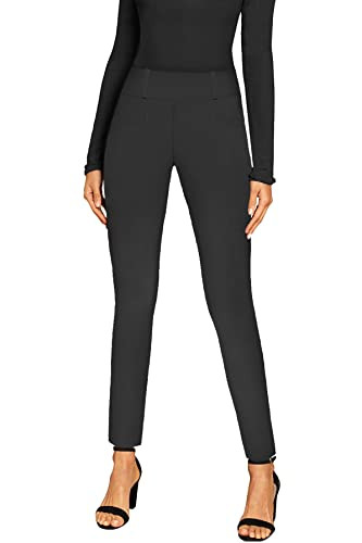 Hybrid Women Office Dressy Leggings Skinny Trousers with Print | Amazon (US)