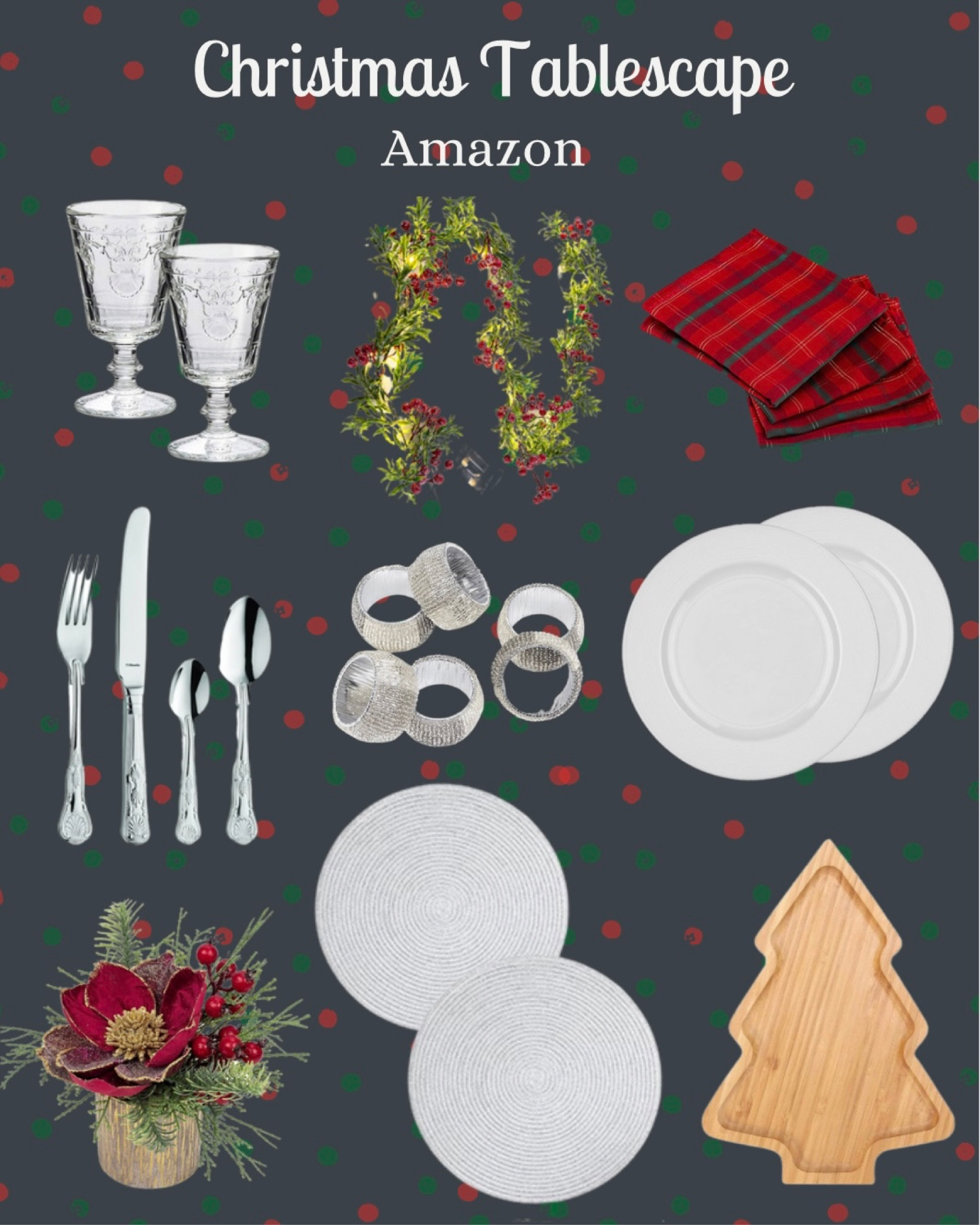 #christmas #christmasdecor #christmastabledecorations #christmastablescape #tabledecor #tableware #tablescape #home #homedecor 

#LTKhome #LTKU #LTKSeasonal