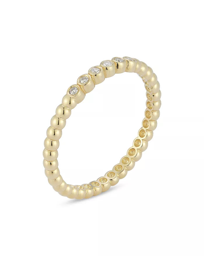 Moon & Meadow 14K Yellow Gold Diamond Bezel Ring Back to results -  Jewelry & Accessories - Bloom... | Bloomingdale's (US)
