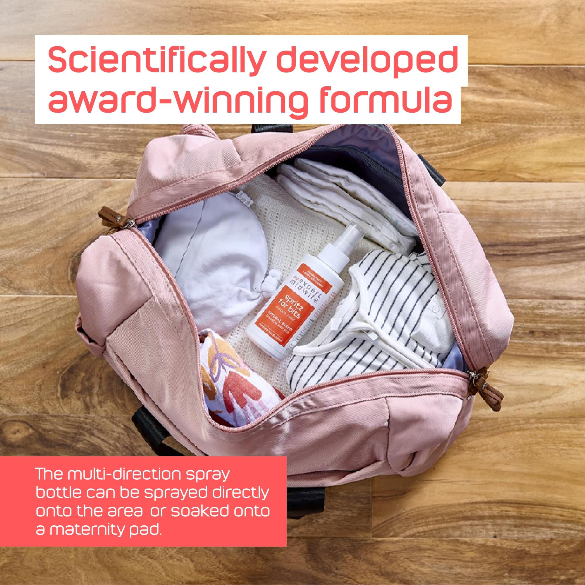 My Expert Midwife Spritz for Bits, 150ml Pregnancy & Postpartum Relief Spray to Ease Perineal Dis... | Amazon (UK)