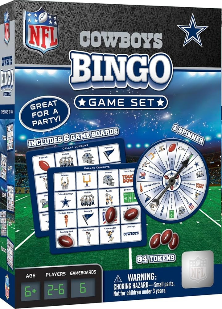 MasterPieces NFL Bingo Game | Amazon (US)